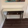 Lovely 2-drawer mirrored console table Image 2