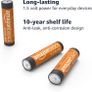 AAA 1.5-volt performance batteries - 8 pack Image 3