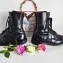 Dr Martens 10 eye 1490 black vintage england ankle boots UK3 EU36 US5 Image 10