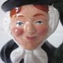Vintage Kelsboro Ware Hand Painted  Miniture Toby Jug  Welsh Lady. Image 5