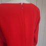 Louis Feraud vintage  red skirt and top Image 8