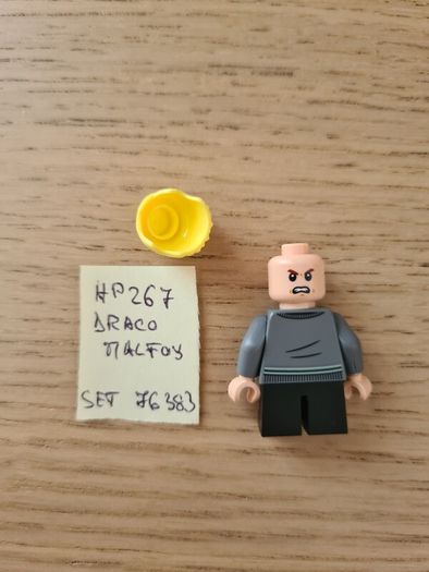 lego hp267 draco malfoy, set harry potter 76383