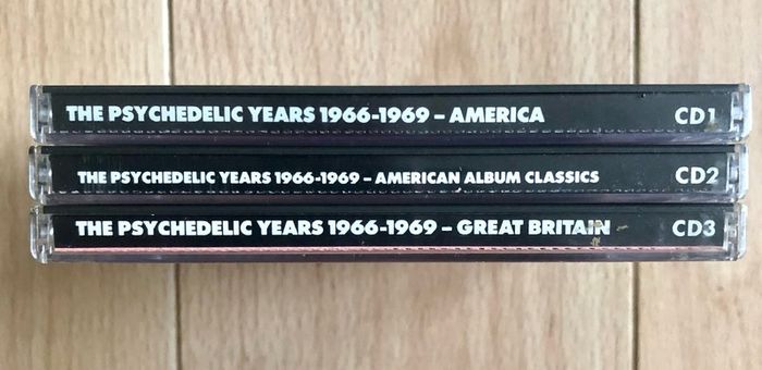 The Psychedelic Years 3 CD 1966-1969