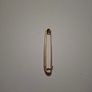 Gold safety pin Image 7