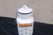 Enamel fridge milk churn postage possible