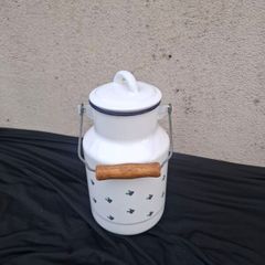 Enamel fridge milk churn postage possible