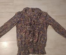 Size large paisley blouse