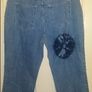 BNWT Marks&Spencer Tie dye cropped jeans size UK18 EU46 Postage included Image 4