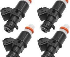 4PCS 16450-RNA-A01 Fuel Injector Nozzles Flow Matched Fuel Injectors 1.8L Replacement for Honda Civic 2006-2011 Replaces FJ785 FJ1045