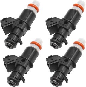 4PCS 16450-RNA-A01 Fuel Injector Nozzles Flow Matched Fuel Injectors 1.8L Replacement for Honda Civic 2006-2011 Replaces FJ785 FJ1045