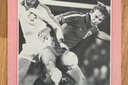 Very Rare 1981 U21 England v Republic of Ireland - International Friendly Programme