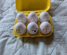 Tomy Toomies Hide & Squeak Eggs Set