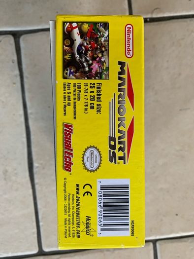 Nintendo DS Mariocart 3D Puzzle