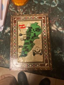 Vintage jewellery box Lebanon postage extra