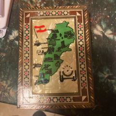 Vintage jewellery box Lebanon postage extra