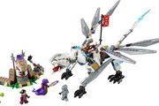 Lego Ninjago 70748: Titanium Dragon (2015) 100% Complete (NO BOX)
