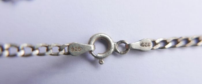 Vintage Sterling Silver 925 - 20 Inch  Curb Link Chain 6,4g