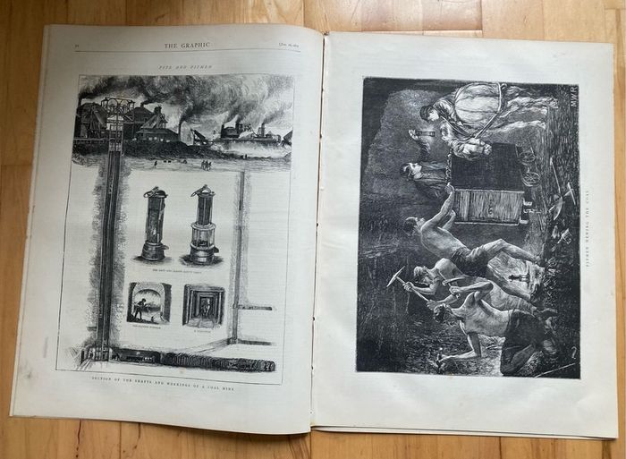The Graphic newspaper Jan 28, 1871