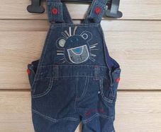 3/6 months dungarees never worn