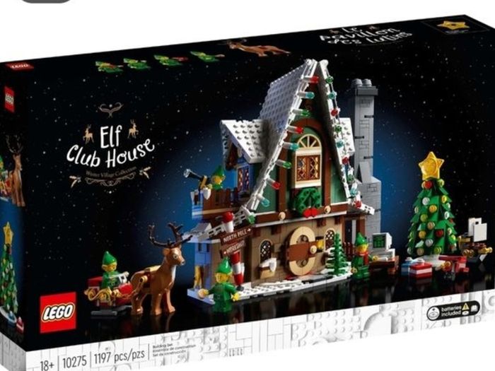 4x LEGO Winter village sets NEW