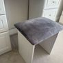 White solid dressing table Image 4