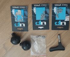 Athletics track spikes and tools