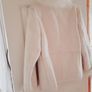 Off White/Cream Faux Fur & Sheepskin Coat - Size 14 Image 4