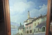 Lovely picture in wooden frame