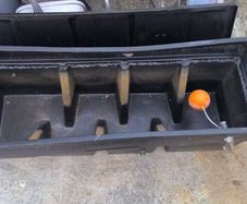 Water tank with lid