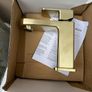 Brushed Gold Basin Mixer Image 4