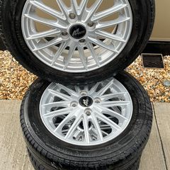 Set of 4 M Spirits 14" Alloy Wheels with Yokohama Tyres - Great Condition