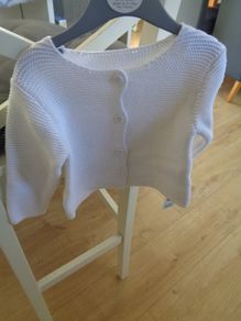 White Baby Cardigan for Sale