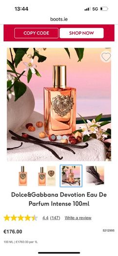 Dolce&Gabbana Devotion Intense 100ml for her