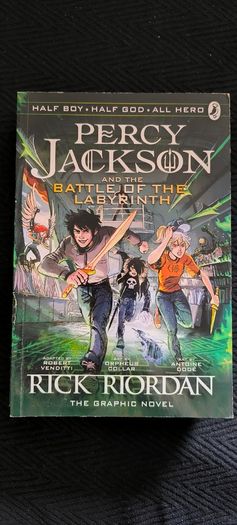 percy jackson and the battle of the labyrinth the graphic novel