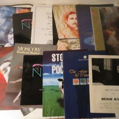 Large Job Lot Of Music Concert Programmes