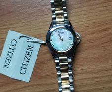 BNWT - Citizen Mother of Pearl Dial Women's Watch - EU2664-59D