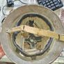 Original Irish Army WWII Emergency Period Mk II Steel Helmet  Authentic Militaria Collectible Image 5
