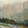 Original Irish Watercolour by George C. Nash (1897 to 1966) of Binevenagh & River Roe Estuary Image 6