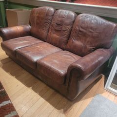 Real Leather Sofa