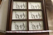 Mahogany frame