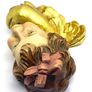 Vintage Hand Carved Wooden Putto Image 6
