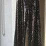 Festival Shein black sequin trousers size XS Image 6