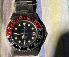 Mens Watch Sector Adv 3500 Gmt Two Times 300mts - Vintage