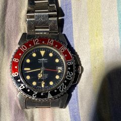 Mens Watch Sector Adv 3500 Gmt Two Times 300mts - Vintage