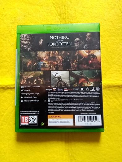 Shadow of war Xbox one Games Original