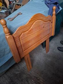 Pine Headboard Single