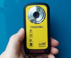 Toshiba BW10 Waterproof Video Camera Camcorder
