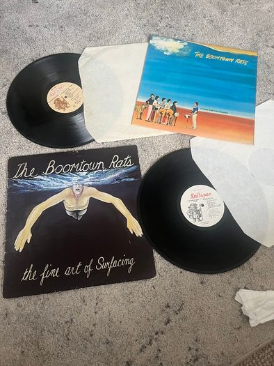 Vinyl Records Boomtown Rats x2