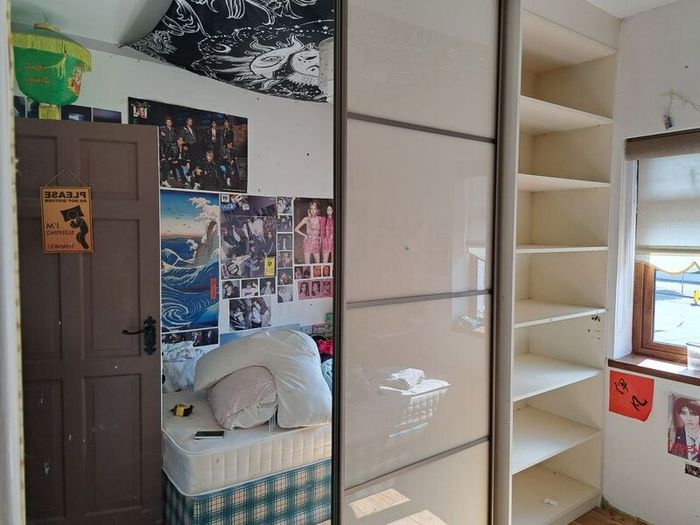 Two wardrobe sliding doors