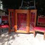 Art decor sunburst display cabinet Image 2